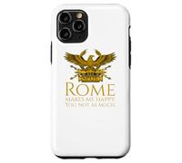 Custodia per iPhone 11 Pro Roma mi rende felice - SPQR Legionary Eagle - Storia Romana