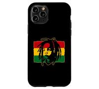 Custodia per iPhone 11 Pro Roots Reggae Baby Rasta Bandiera Rastafari Leone di Juda