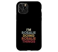 Custodia per iPhone 11 Pro Rosalie Name Rosalie Personalized Name First Given