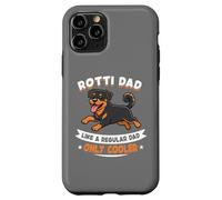Custodia per iPhone 11 Pro Rotti Dad, come un normale papà solo più figo - Rottweiler Dog