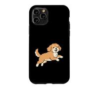 Custodia per iPhone 11 Pro Running Cavapoo Dog Breed Mom Pet Lovers Owner