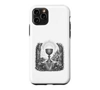 Custodia per iPhone 11 Pro Sacro Graal Leggenda Arturiana Sacro Calice Line Art