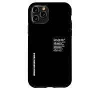 Custodia per iPhone 11 Pro Salmo 61:2, Cercate Dio, Cristiano