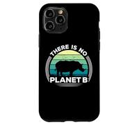 Custodia per iPhone 11 Pro Salva I Rinoceronti Non C'è Nessun Pianeta B Giornata Della