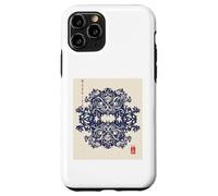Custodia per iPhone 11 Pro Samurai Guerriero Feudale Giappone Zen Art Bushido Heian Donne Uomini