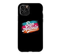 Custodia per iPhone 11 Pro San Antonio Classic Vintage Retro Men Women Kid