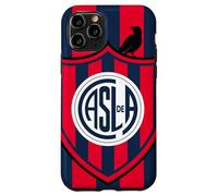 Custodia per iPhone 11 Pro San Lorenzo de Almagro - Scudo a strisce CASLA