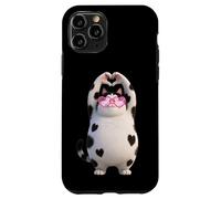 Custodia per iPhone 11 Pro San Valentino Rosso Amore Cuore Carino V-day Uomini Donne Ragazze ragazzi