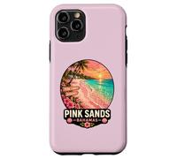 Custodia per iPhone 11 Pro Sands Bahamas Spiaggia Tropicale Tramonto Design