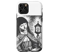 Custodia per iPhone 11 Pro Santa Chiara d'Assisi Santa Cattolica Italiana Donna