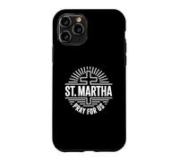 Custodia per iPhone 11 Pro Santa Marta Patrona Dell'ospitalità Devozione Cattolica