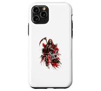 Custodia per iPhone 11 Pro Santa Muerte Holy Ink Wash Skeleton Art