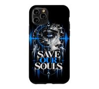 Custodia per iPhone 11 Pro Save Our Souls - Abbigliamento tecnico in stile techno