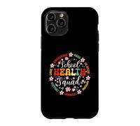 Custodia per iPhone 11 Pro School Health Squad Funny Back to School Nurse Team