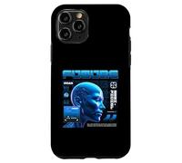 Custodia per iPhone 11 Pro Sci Fi Future EVA 02 Intelligenza Artificiale Specchio Umanità