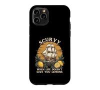 Custodia per iPhone 11 Pro Scurvy Quando la vita non ti dà limoni - Costume da pirata