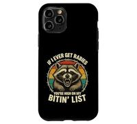 Custodia per iPhone 11 Pro Se mai avrò la rabbia, sei in cima alla mia lista di Bitin Retro