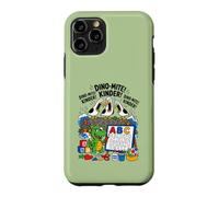 Custodia per iPhone 11 Pro Seagull Dino Mite Kinder Dinosaur Back to School Student Kid