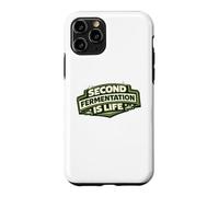 Custodia per iPhone 11 Pro Second Fermentation Is Life Kombucha SCOBY Brewer Gift