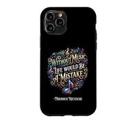 Custodia per iPhone 11 Pro Senza musica la vita sarebbe un errore Friedrich Nietzsche