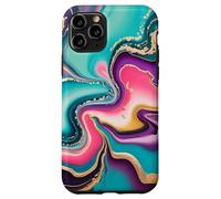 Custodia per iPhone 11 Pro Senza soluzione di continuità astratta vernice acrilica versare