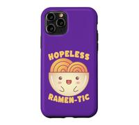 Custodia per iPhone 11 Pro Senza speranza Ramen-tic Carino Kawaii Noodle Amante Pun