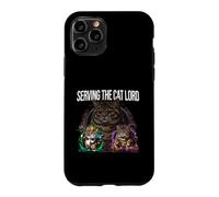 Custodia per iPhone 11 Pro Serving The Cat Lord Funny Feline Royal Master Design