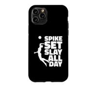 Custodia per iPhone 11 Pro Servire, Spike, Slay: Scatena il tuo maestro di pallavolo interiore