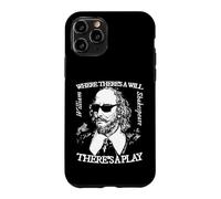 Custodia per iPhone 11 Pro Shakespeare Shades Dove c'è una volontà C'è una commedia