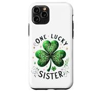 Custodia per iPhone 11 Pro Shamrock Saint Irish Patrick Clover Sister Lucky Holiday