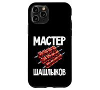Custodia per iPhone 11 Pro Shashlik Master Grill Spiedini Russi Grill Russia