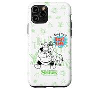 Custodia per iPhone 11 Pro Shrek Living My Best Life