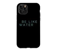 Custodia per iPhone 11 Pro Sii come l'acqua Arti marziali Taoismo Kung Fu Wu Wei No Way