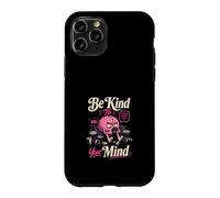 Custodia per iPhone 11 Pro Sii Gentile con la Tua Mente Cervello Divertente