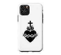 Custodia per iPhone 11 Pro Simbolo cattolico: il Sacro Cuore di Gesù