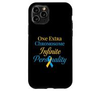 Custodia per iPhone 11 Pro Sindrome di Down con personalità infinita di un cromosoma extra