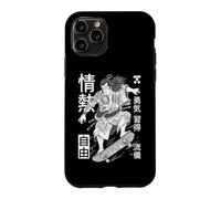 Custodia per iPhone 11 Pro Skateboard Samurai Skater Passion Freedom