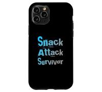 Custodia per iPhone 11 Pro Snack Attack Survivor alimentato da snack Questo è il mio spuntino