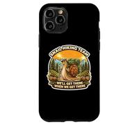Custodia per iPhone 11 Pro Snail Hiking Team Ci arriveremo quando ci arriveremo lento divertimento