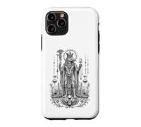 Custodia per iPhone 11 Pro Sobek Crocodile Dio Antico Egitto Monocromatico Art