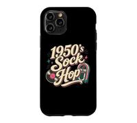 Custodia per iPhone 11 Pro Sock Hop Jukebox Dance anni '50