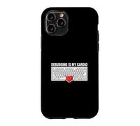 Custodia per iPhone 11 Pro Software Developer Programmer Debugging Is My Cardio