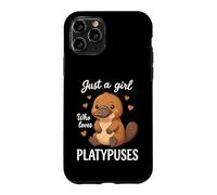 Custodia per iPhone 11 Pro Solo una ragazza che ama gli ornitorinchi
