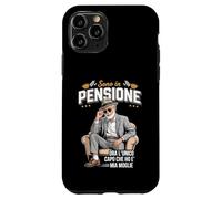 Custodia per iPhone 11 Pro Sono in Pensione Ora Il Capo È Mia Moglie Frase Divertente