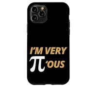 Custodia per iPhone 11 Pro Sono Molto Pious Divertente 3.14 Pi Day Matematica Fan Studente Insegnante