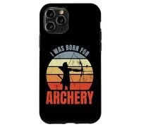 Custodia per iPhone 11 Pro Sono nato per il tiro con l'arco e la freccia