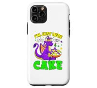 Custodia per iPhone 11 Pro Sono qui solo per la Cake - outfit Mardi Gras 2024 per bambini