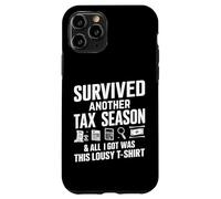 Custodia per iPhone 11 Pro Sono sopravvissuto a un'altra stagione fiscale e tutto ciò che ho ottenuto è stato questo pessimo