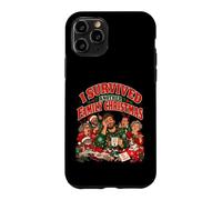 Custodia per iPhone 11 Pro Sono sopravvissuto ad un altro Natale in famiglia Funny Men