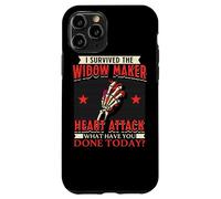 Custodia per iPhone 11 Pro Sono sopravvissuto all"arresto cardiaco di attacco cardiaco di Widow Maker